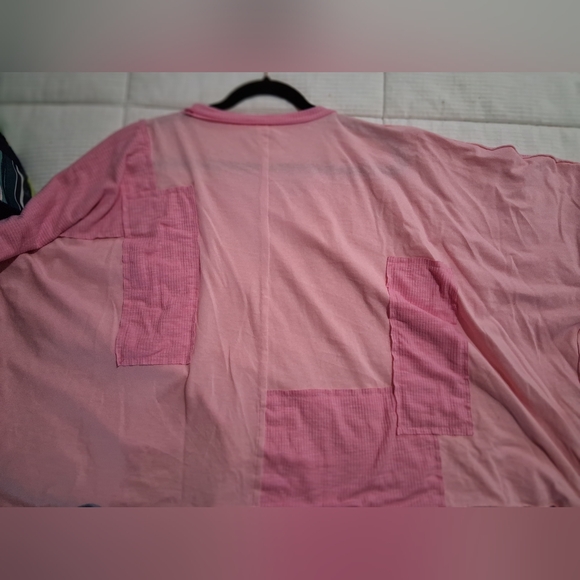 Pink Pol Patchwork Top - Picture 3 of 5